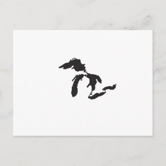 De grote Illustratie van de Douane van Meren Briefkaart