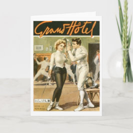 De grote Italiaanse Schermende Advertentie van het Kaart