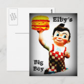 De grote jongen van Elby Briefkaart (Voorkant / Achterkant)