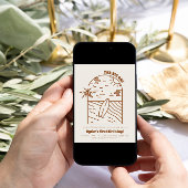 De grote | Jongen's 1e Surf Beach Verjaardag Kaart