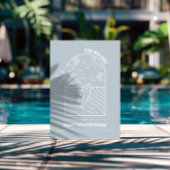 De grote | Jongen's 1e Surf Beach Verjaardag Kaart