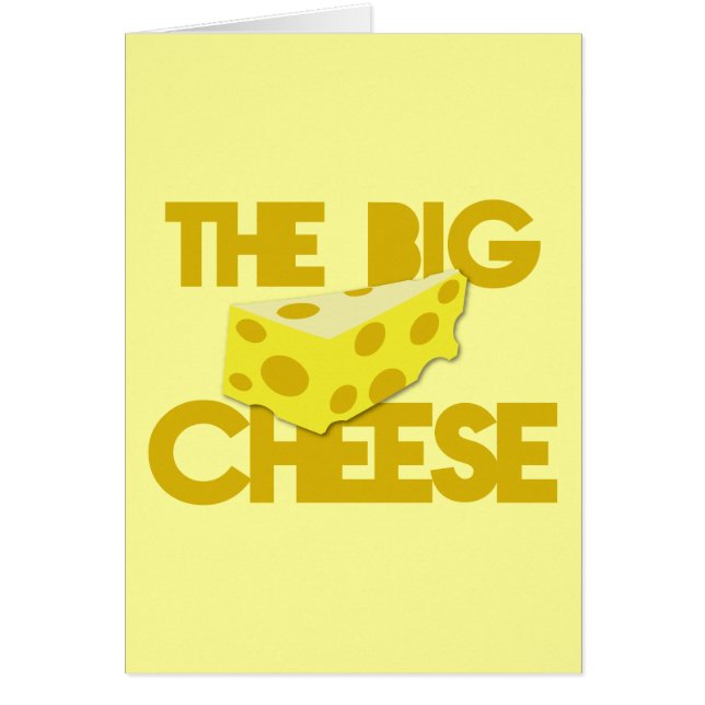 De GROTE KAAS! baas (Voorkant)