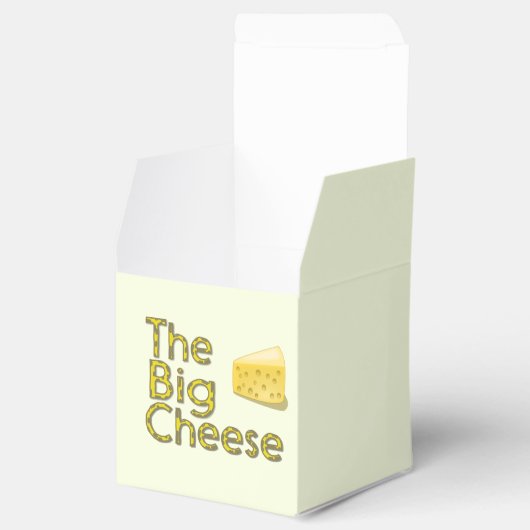 De grote kaas bedankdoosjes (Geopend)