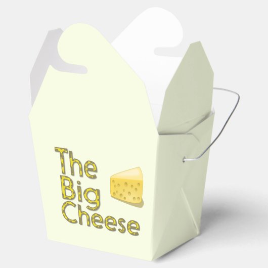 De grote Kaas Bedankdoosjes (Geopend)