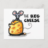 De grote kaas briefkaart (Voorkant)