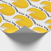 De grote kaas cadeaupapier (Hoek)
