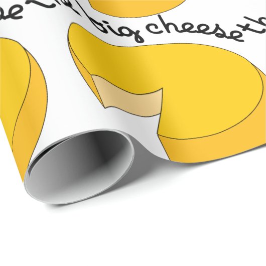 De grote kaas cadeaupapier (Rol Hoek)