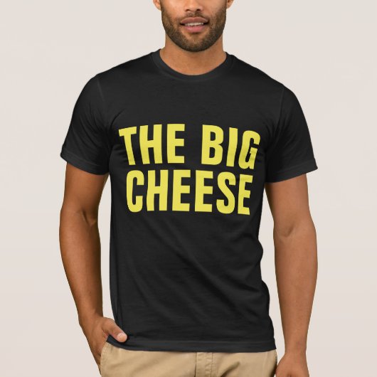 DE GROTE KAAS, grappige pap Shirten T-shirt (Voorkant)