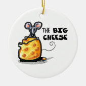 De grote kaas keramisch ornament (Voorkant)