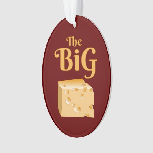 De grote kaas ornament (voorkant)