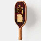De grote kaas pickleball paddle (Links)