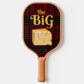 De grote kaas pickleball paddle (Achterkant)