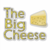 De grote kaas sticker (Voorkant)