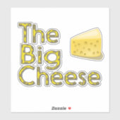 De grote kaas sticker (Vel)