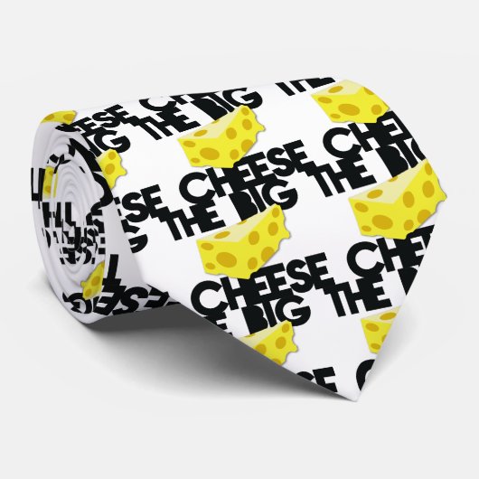 De GROTE KAAS! Stropdas (Opgerold)