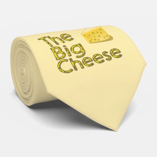 De grote kaas stropdas (Opgerold)