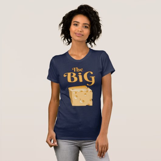 De grote kaas t-shirt (Voorkant volledig)
