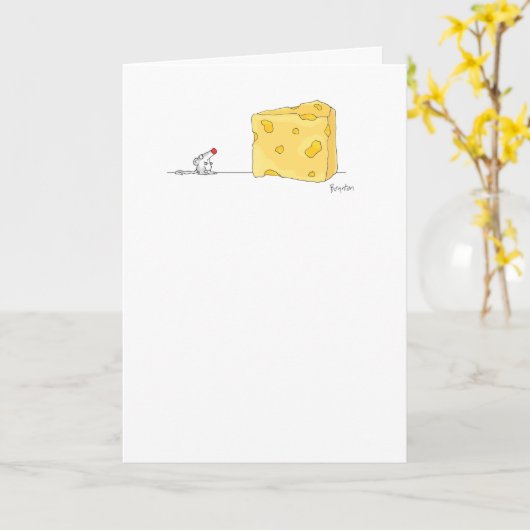 DE GROTE KAAS-verjaardag van Boynton Kaart (Gele Bloem)