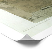 De Grote Kamer in de tweede piramide van Ghizeh, Poster (Hoek)