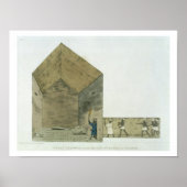 De Grote Kamer in de tweede piramide van Ghizeh, Poster (Voorkant)