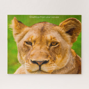 De Grote Katachtigen Leeuwen. Legpuzzel