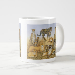 De grote katten koffiekop