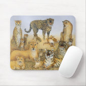 De grote katten muismat (Met muis)