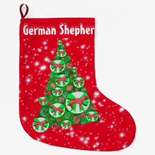 De grote kerstboom van de herenherder Rood Kerstsok