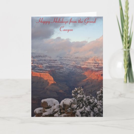 De grote Kerstkaart van de Canion Feestdagen Kaart (Voorkant)