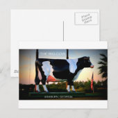 DE GROTE KEUW - ASHBURN , GEORGIË BRIEFKAART (Voorkant / Achterkant)