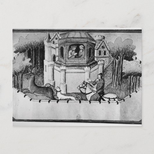 De Grote Khan in Peking Briefkaart (Voorkant)