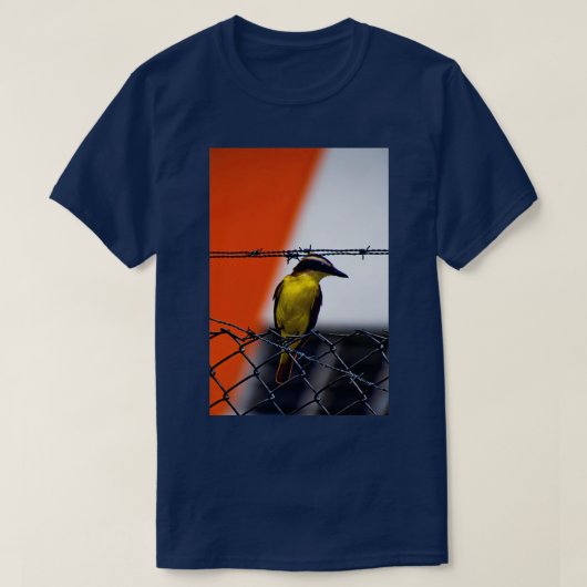 De grote kiskade is een zeer opmerkelijke vogel t-shirt (Design voorkant)