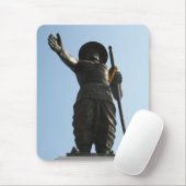 De grote koning Anouvong ... Vientiane, Laos Muismat (Met muis)