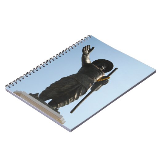 De grote koning Anouvong ... Vientiane, Laos Notitieboek (Linkerzijde)