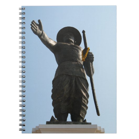 De grote koning Anouvong ... Vientiane, Laos Notitieboek (Voorkant)