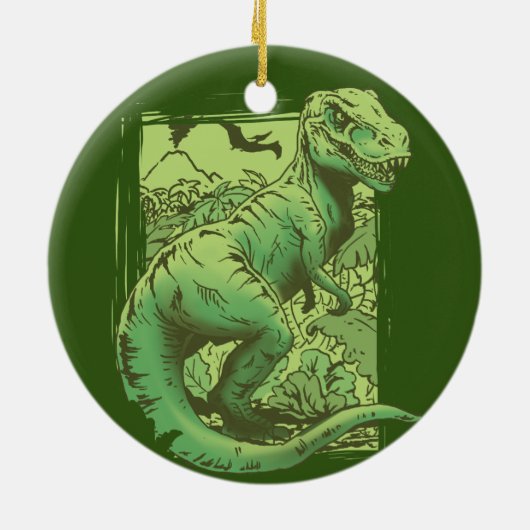 De grote koning keramisch ornament (Achterkant)