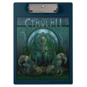 De Grote Kthulhu (art nouveau) Klembord (Voorkant)