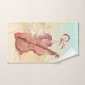 De grote kunstenaar in de lente bad handdoek (Handdoek)