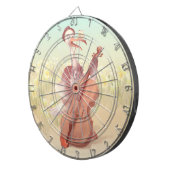 De grote kunstenaar in de lente dartbord (Voorkant Rechts)