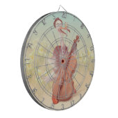 De grote kunstenaar in de lente dartbord (Voorkant Links)