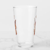 De grote kunstenaar in de lente glas (Links)