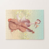 De grote kunstenaar in de lente legpuzzel (Horizontaal)