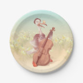 De grote kunstenaar in de lente papieren bordje (Voorkant)