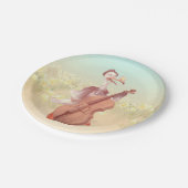 De grote kunstenaar in de lente papieren bordje (Gekanteld)