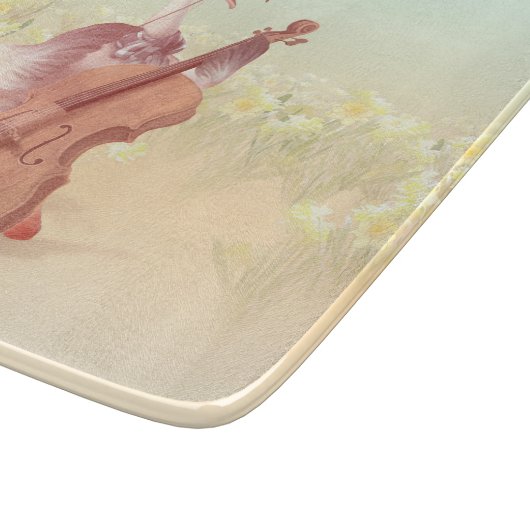 De grote kunstenaar in de lente snijplank (Hoek)