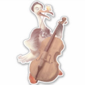 De grote kunstenaar in de lente sticker (Voorkant)
