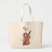 De grote kunstenaar in de lente tote bag (Voorkant)