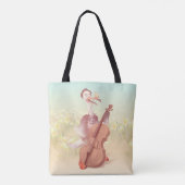 De grote kunstenaar in de lente tote bag (Achterkant)