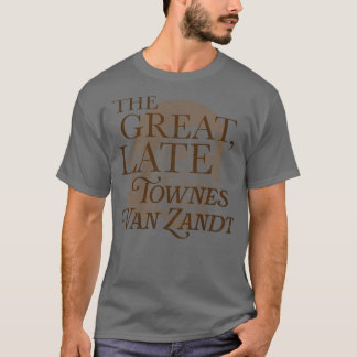 De Grote Late Townes Van Zandt T-shirt