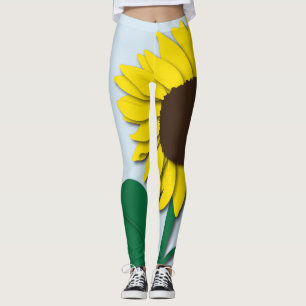 De grote Leggings van de Zonnebloem